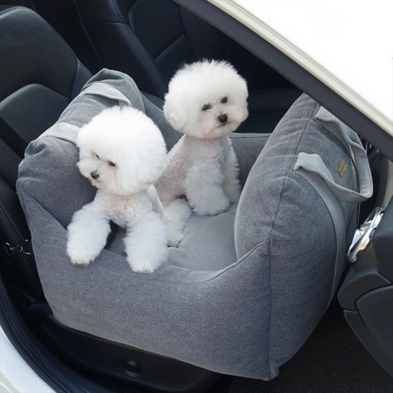 Waterproof Pet Car Seat Carrier Basket Breathable Safety Bag