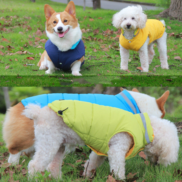 Pet Thick Waterproof Reflective Outdoor Jacket Apparel