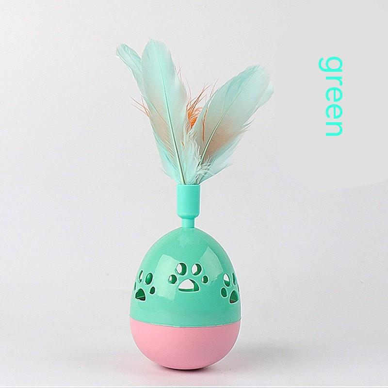Interactive Pet Tumbler Bell Play Toy