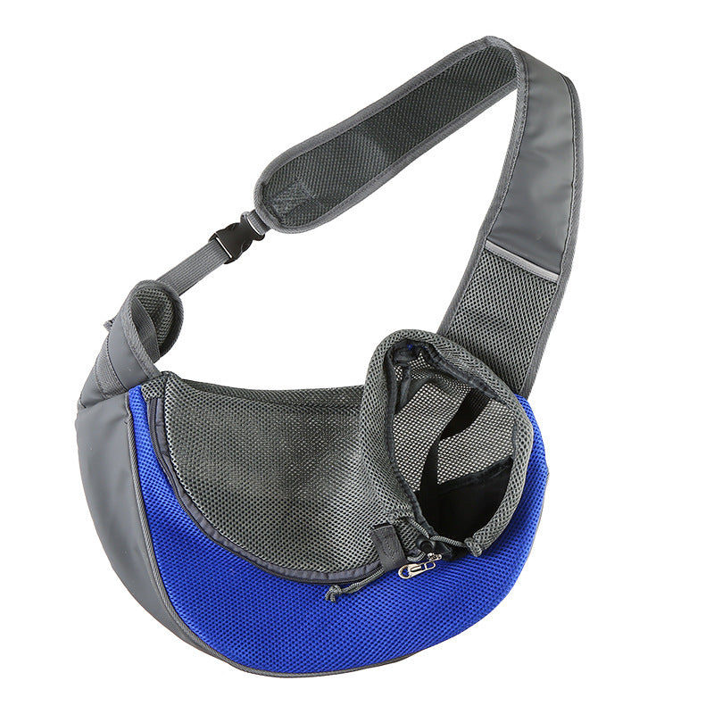 Mesh Oxford Pet Carrier Shoulder Bag Lightweight Travel Tote