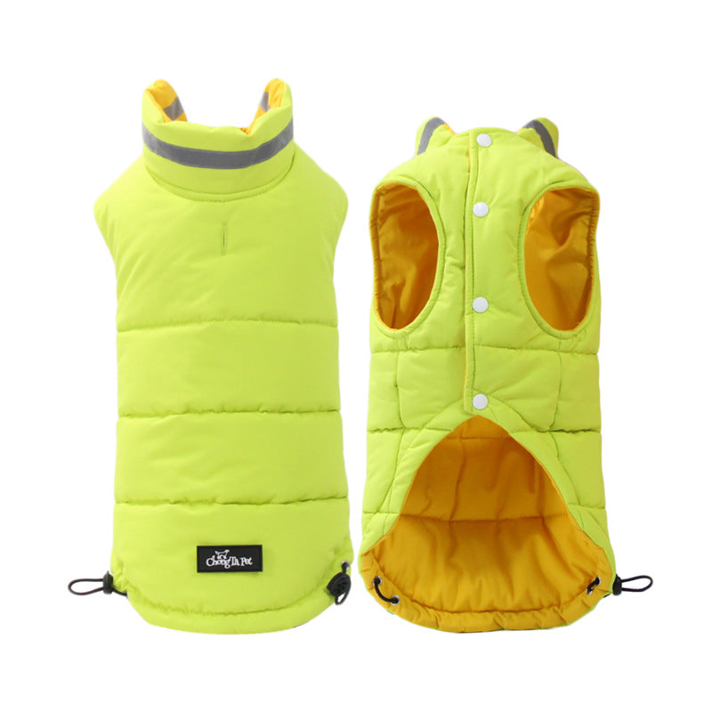 Pet Thick Waterproof Reflective Outdoor Jacket Apparel