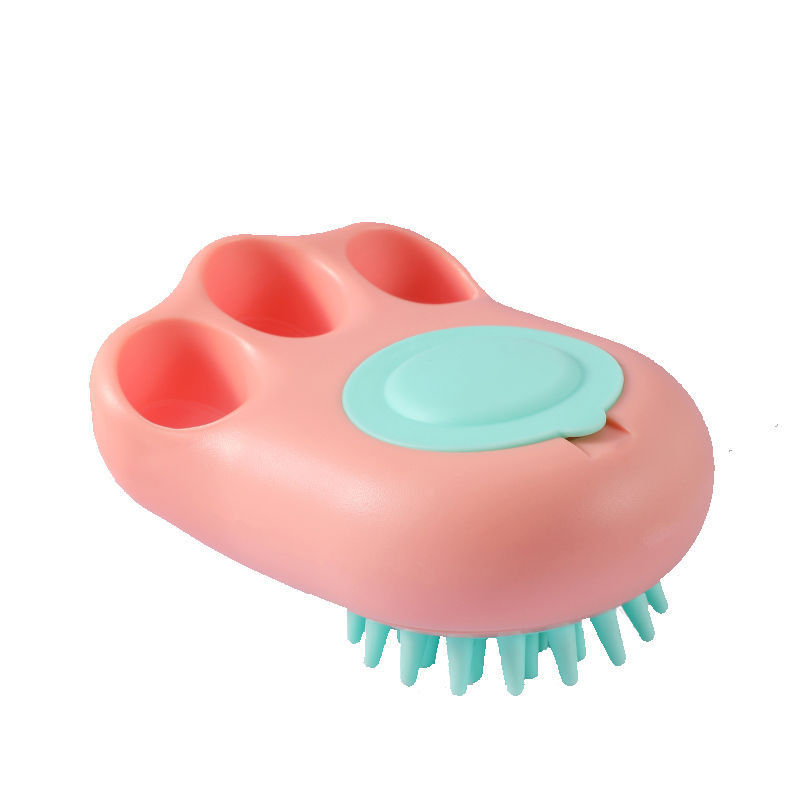 Pet Bath Massage Brush Comb Claw Cleaning Grooming Tool