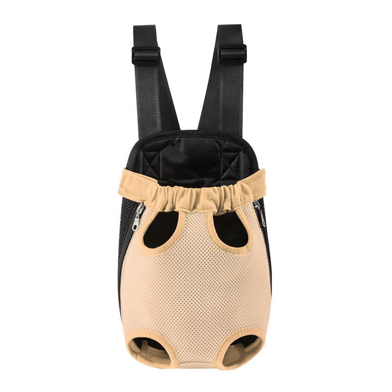 Breathable Adjustable Pet Front Carrier Backpack For Travel Hiking