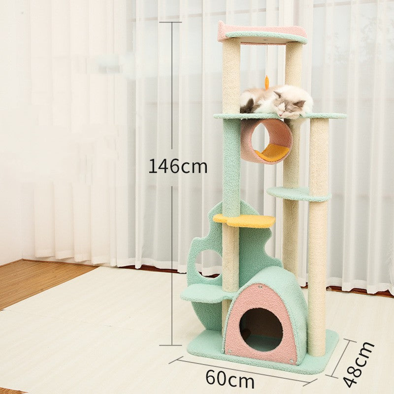 Large Pet Scratching Post Interactive Climbing Toy