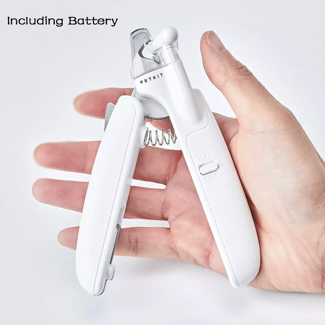 Professional Pet Nail Clipper With LED Light Trimmer