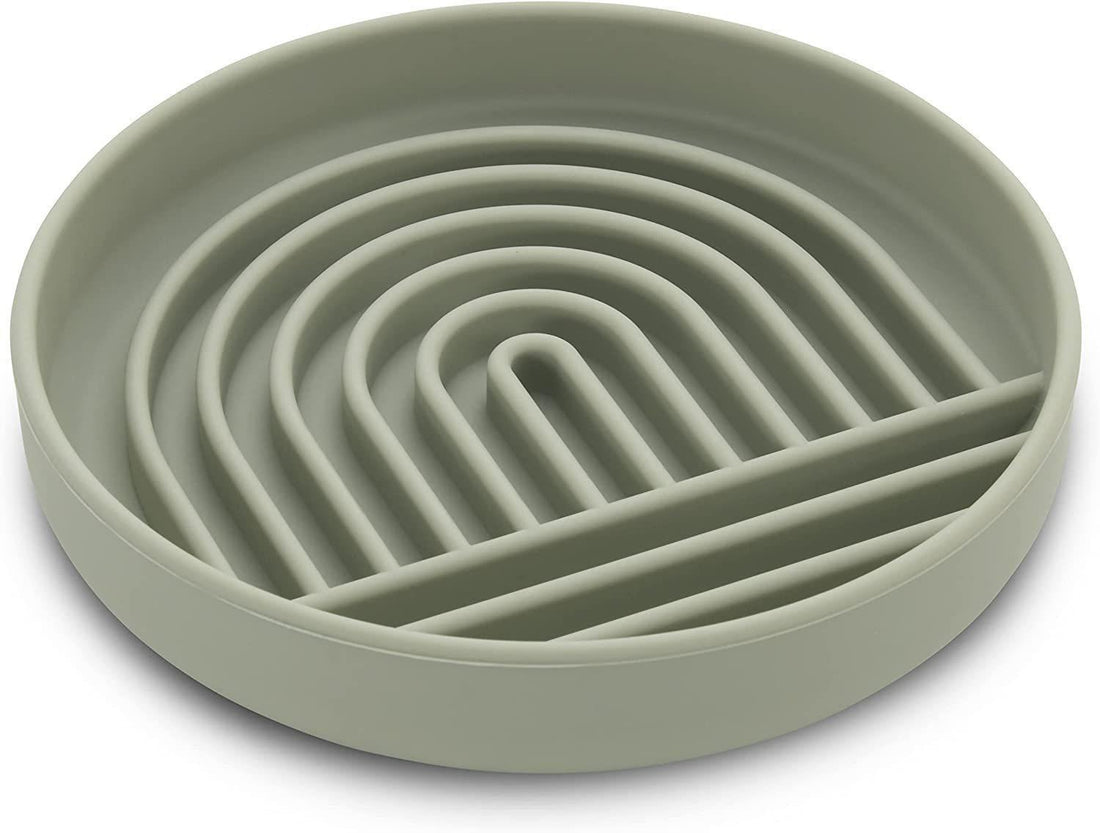 Pet Slow Feeding Bowl Fashion Simple Design Dish