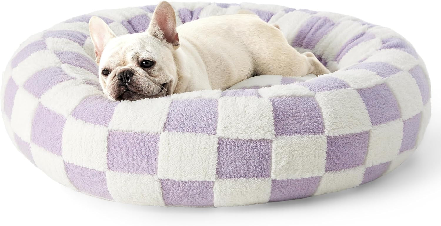 Round All Season Warm Pet Sleeping Bed Cushion