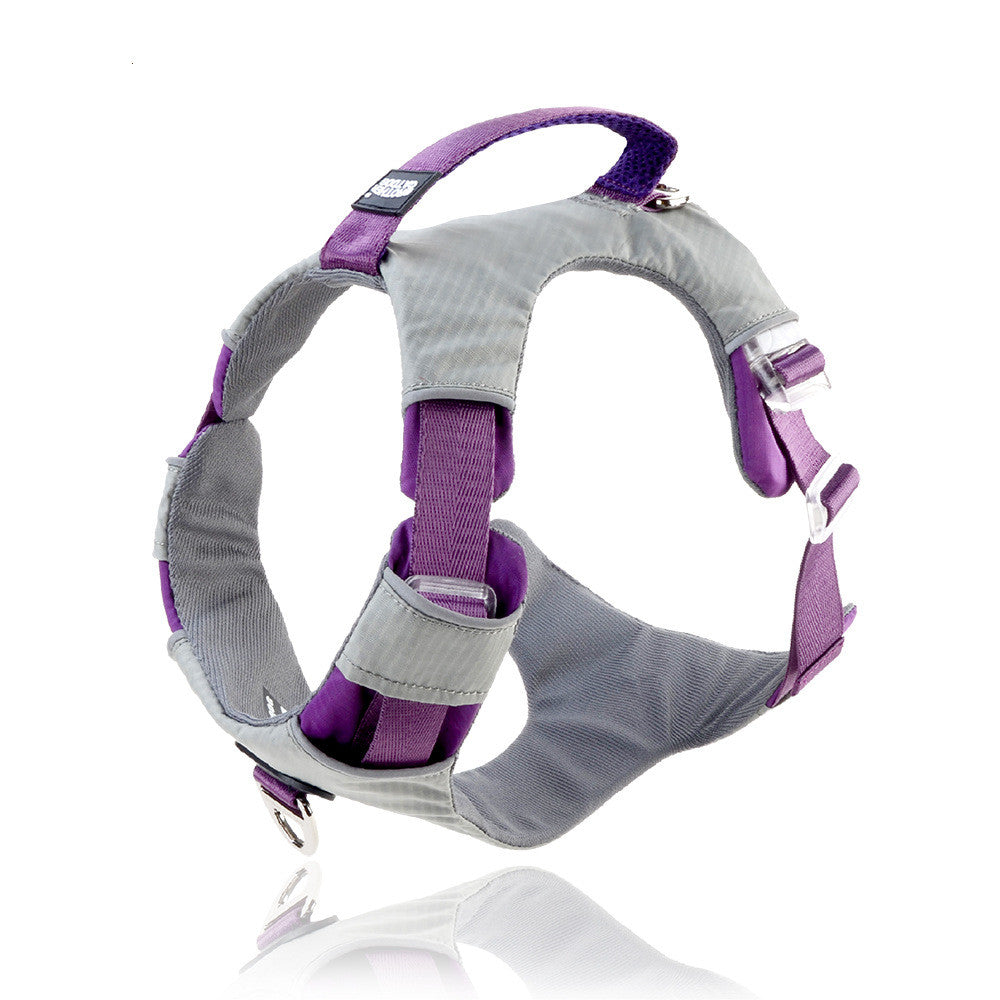 Anti Pull Pet Chest Harness With Storage Bag Leash