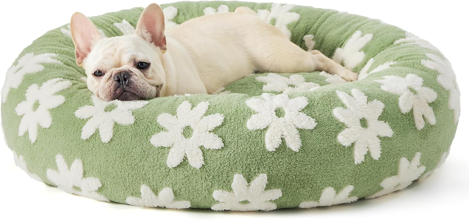 Round All Season Warm Pet Sleeping Bed Cushion