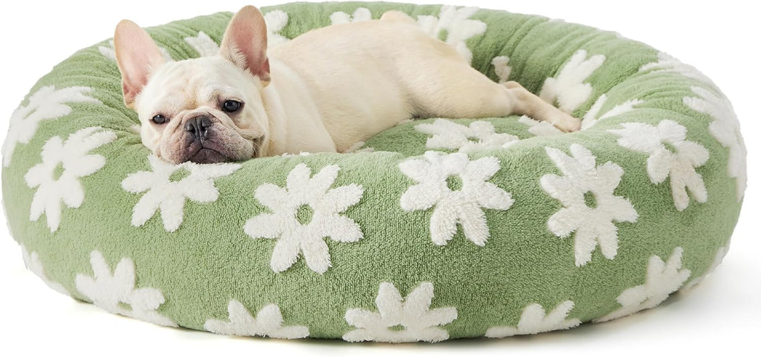 Round All Season Warm Pet Sleeping Bed Cushion