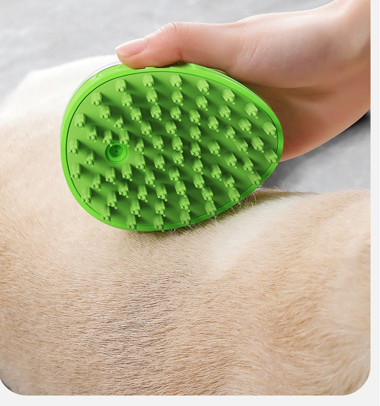 Pet Bath Massage Rub Grooming Brush Cleaning Tool