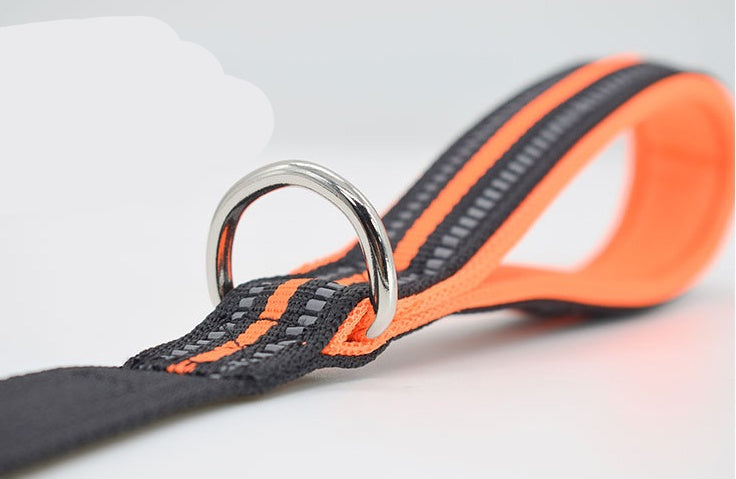 Nylon Retractable Pet Leash Strong Durable Assist Handle