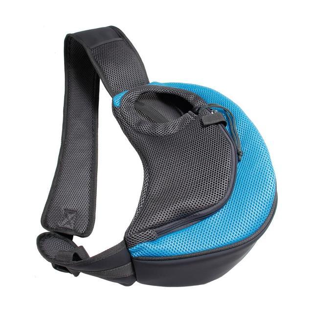 Mesh Oxford Pet Carrier Shoulder Bag Lightweight Travel Tote