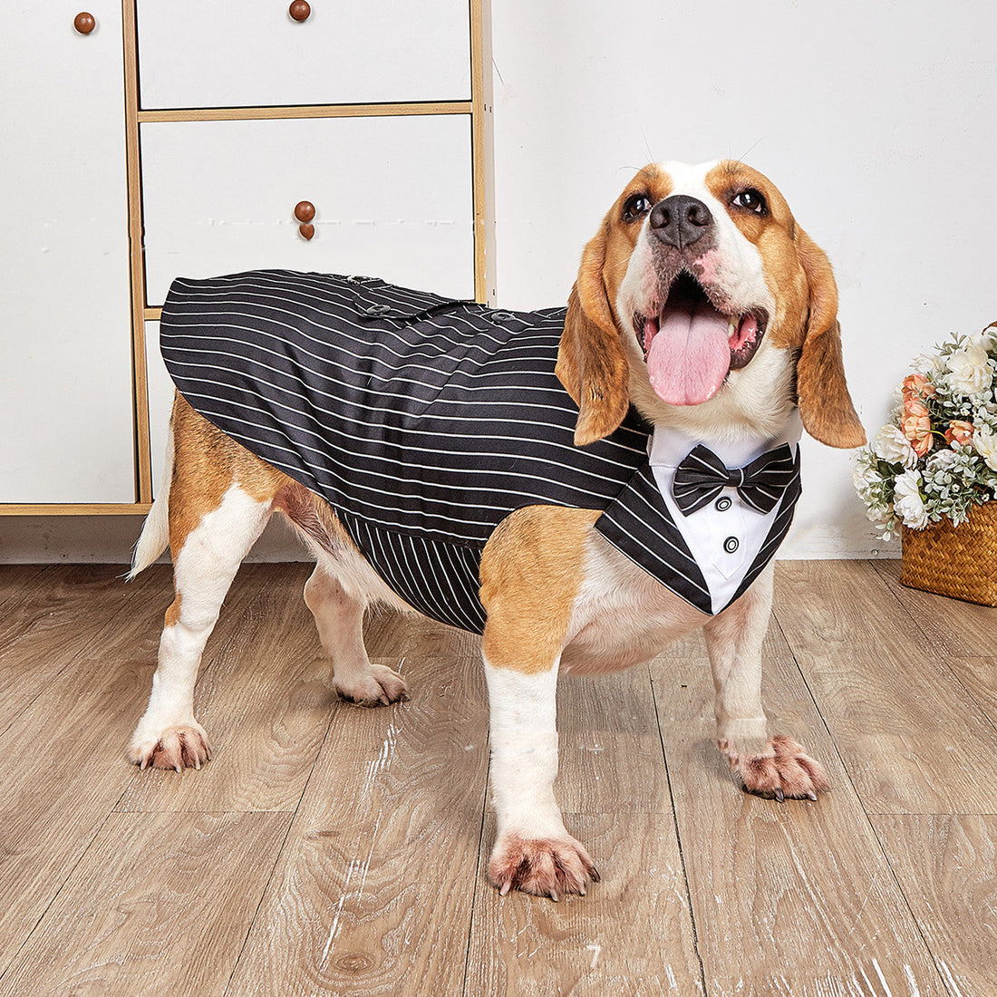 Pet Swallowtail Formal Suit Jacket Wedding Apparel