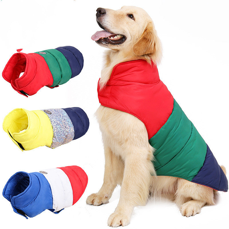 Pet Winter Warm Water Repellent Padded Jacket Apparel