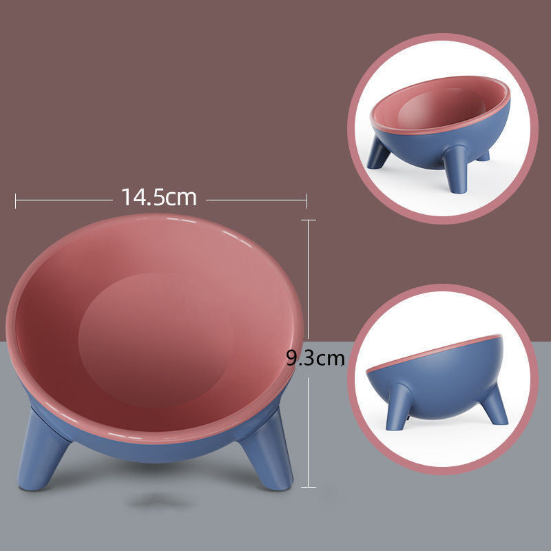 Nordic Pet Feeding Bowl With Stand Food Water Set
