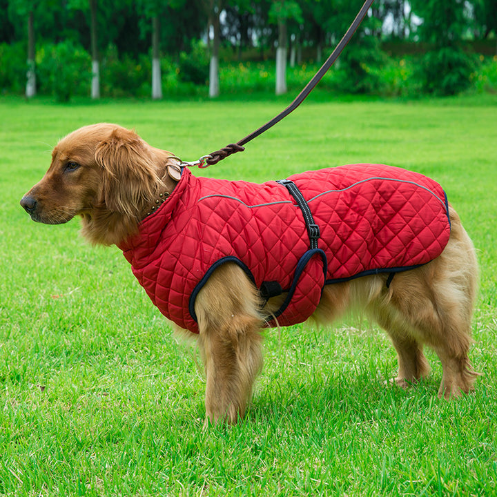 Adjustable Warm Pet Cotton Jacket Apparel