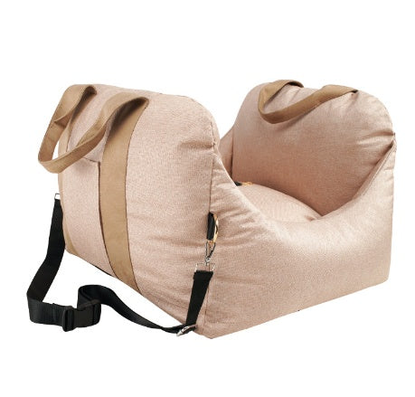 Waterproof Pet Car Seat Carrier Basket Breathable Safety Bag