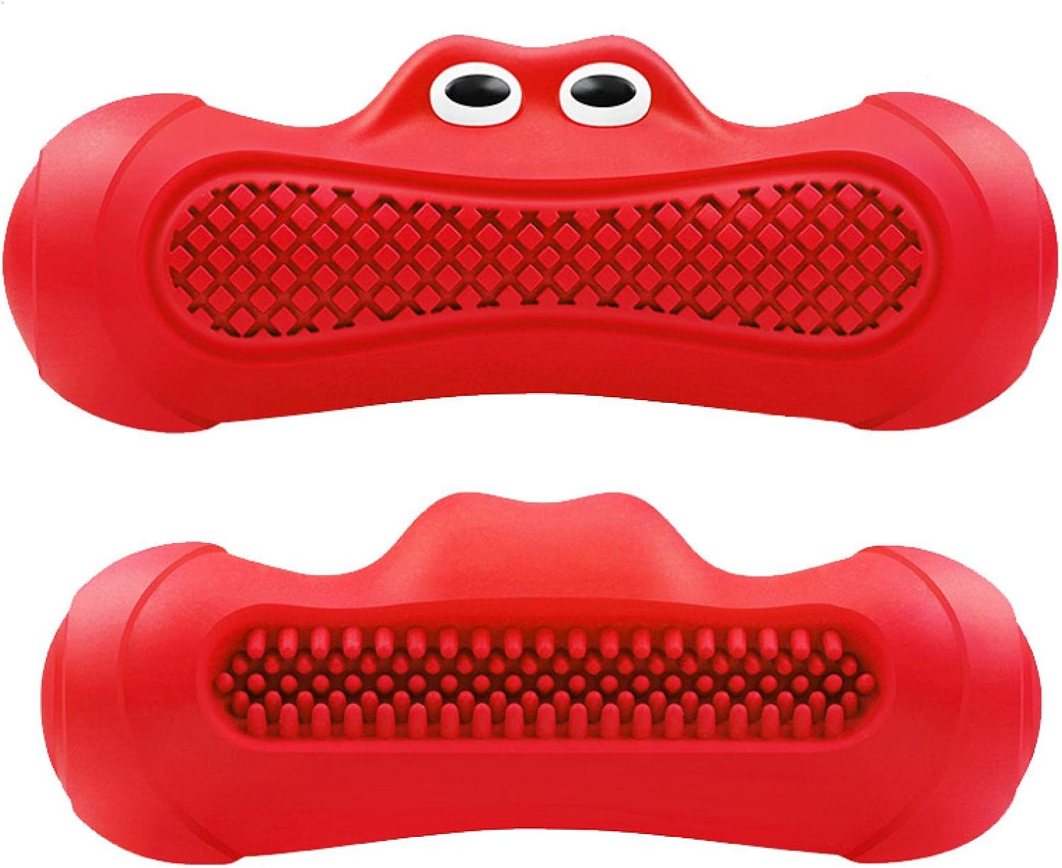 Natural Rubber Rugby Pet Chew Toy For Teething And Biting