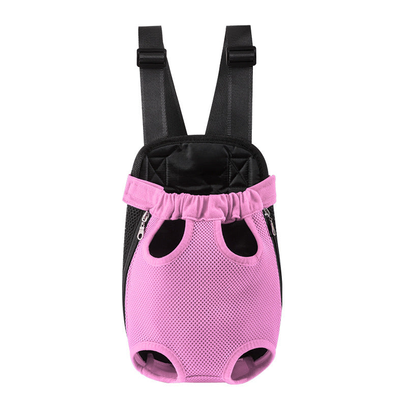 Breathable Adjustable Pet Front Carrier Backpack For Travel Hiking