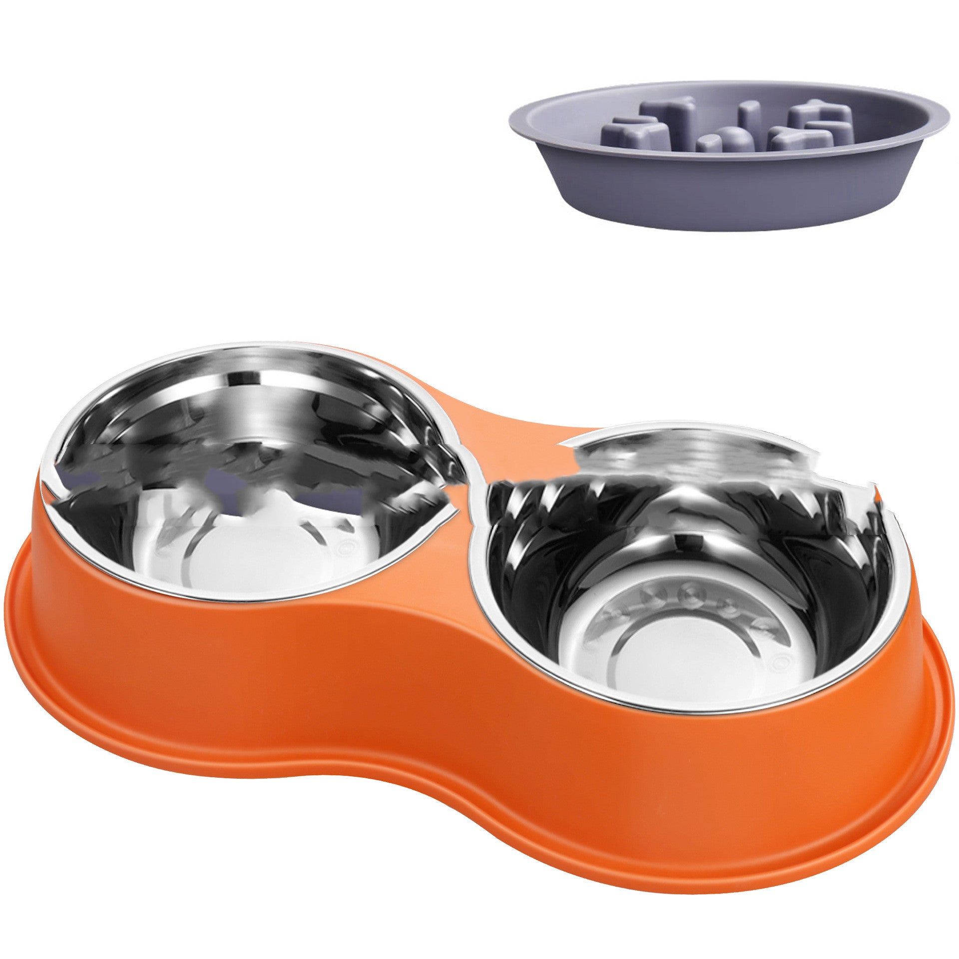 Removable Pet Slow Feeding Bowl For Pets Food Dish