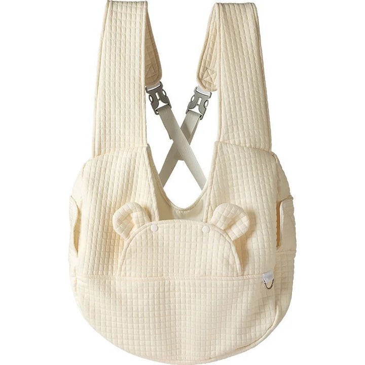 Breathable Pet Backpack Carrier Cross Chest Design For Travel