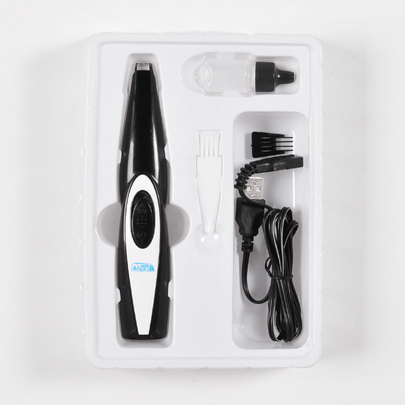 USB Rechargeable Pet Grooming Trimmer Clipper And Grinder Tool
