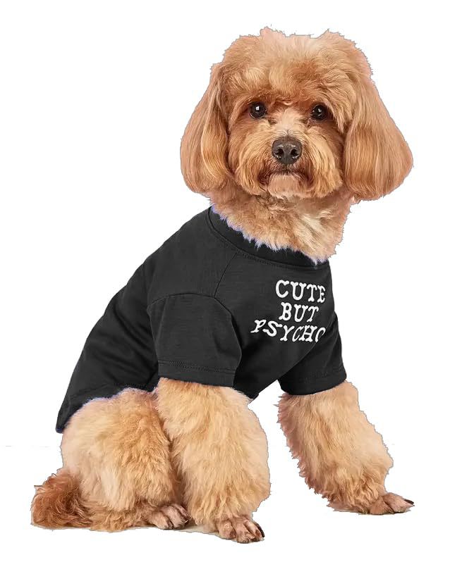 Round Neck Pet T Shirt Lightweight Comfortable Clothing