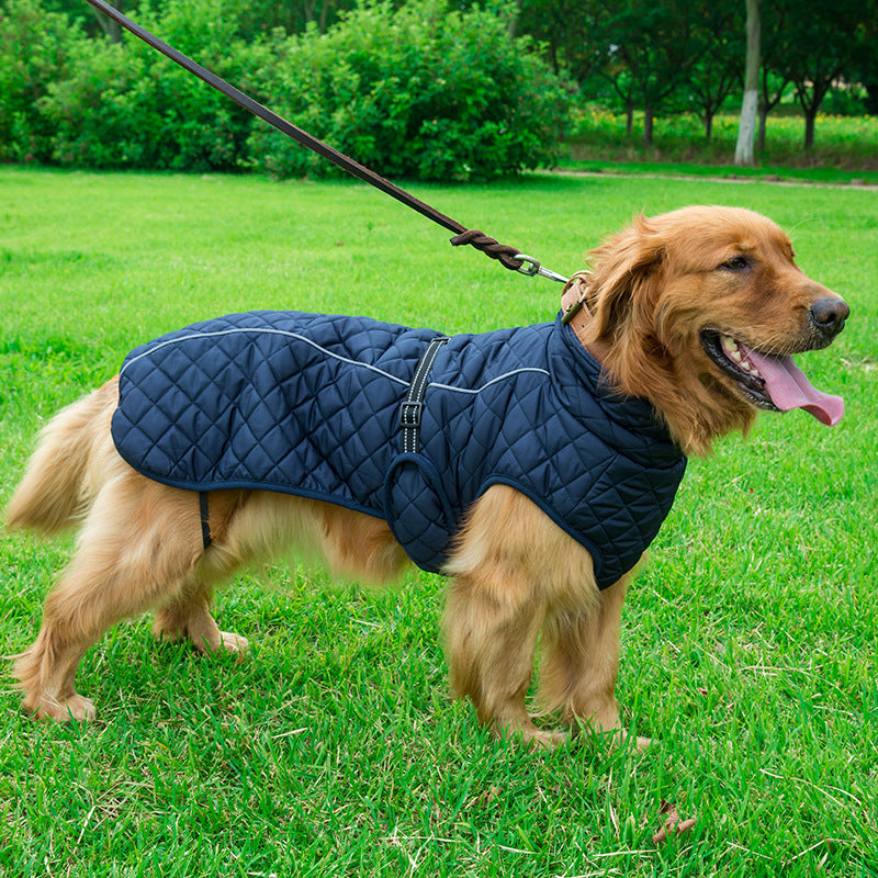 Adjustable Warm Pet Cotton Jacket Apparel