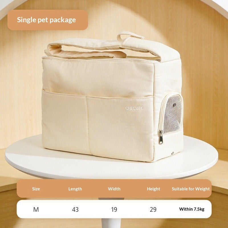 Portable Outdoor Pet Carrier Bag For Travel Use