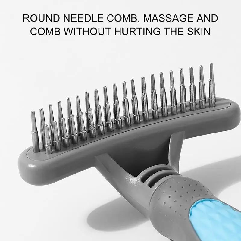 Cute Pet Grooming Comb For Hair Removal And Shedding