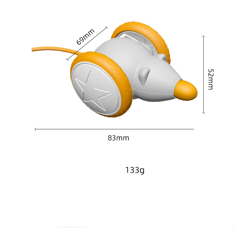 Electric Rechargeable Interactive Pet Teaser Toy
