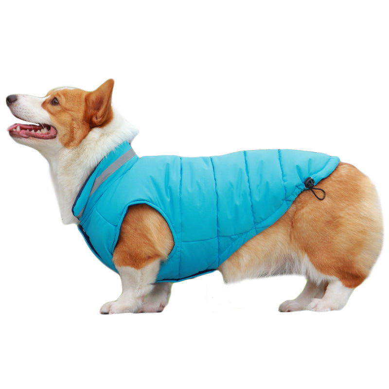 Pet Thick Waterproof Reflective Outdoor Jacket Apparel
