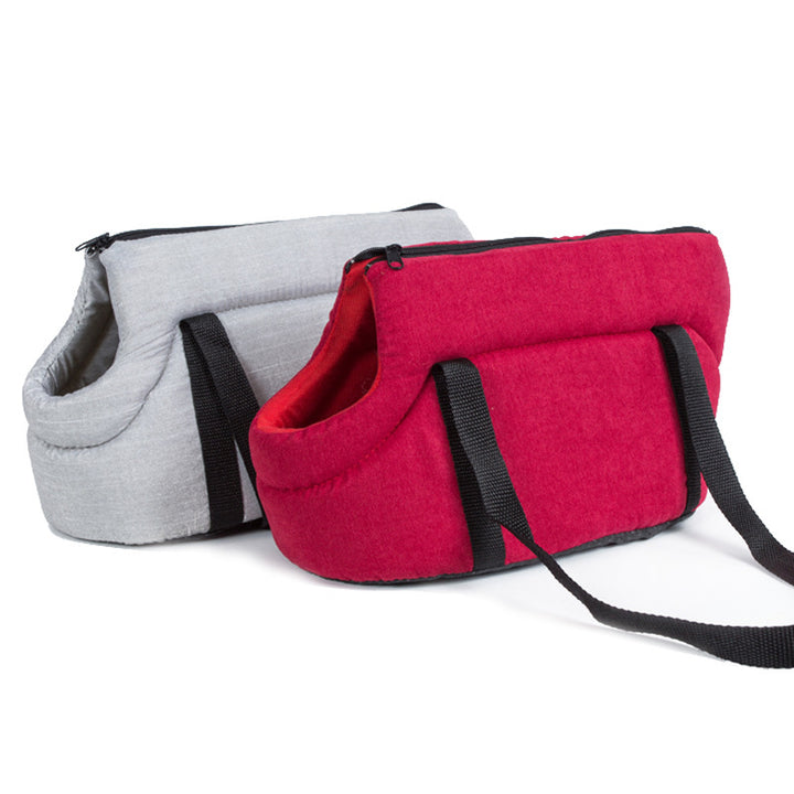 Breathable Foldable Pet Carrier Handbag For Travel Transport