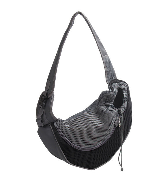 Mesh Oxford Pet Carrier Shoulder Bag Lightweight Travel Tote