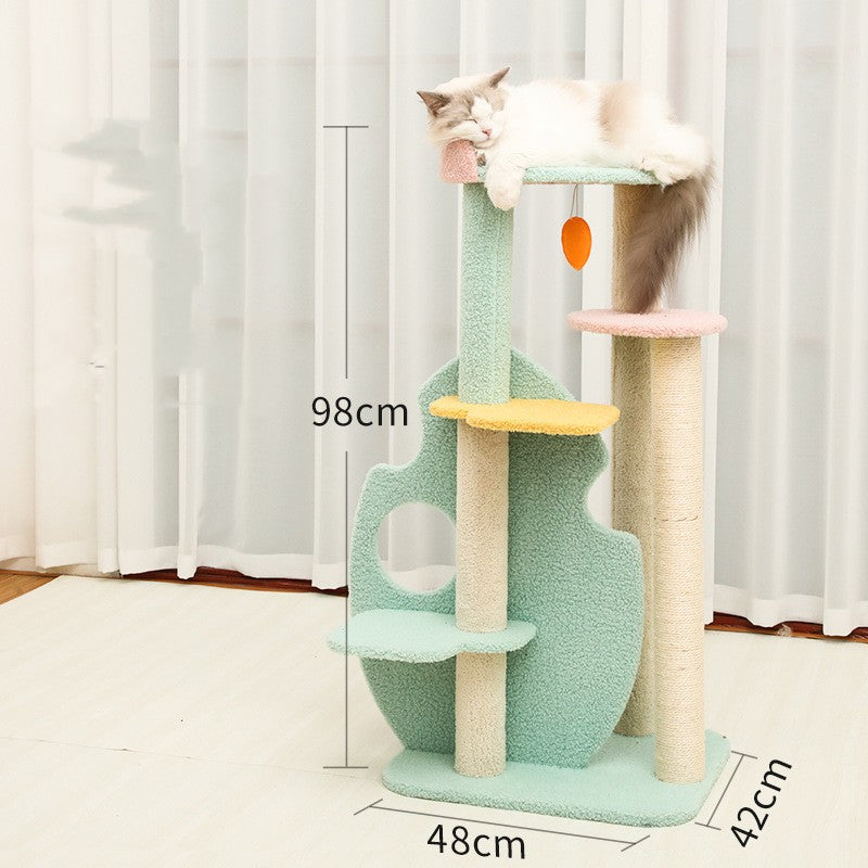 Large Pet Scratching Post Interactive Climbing Toy