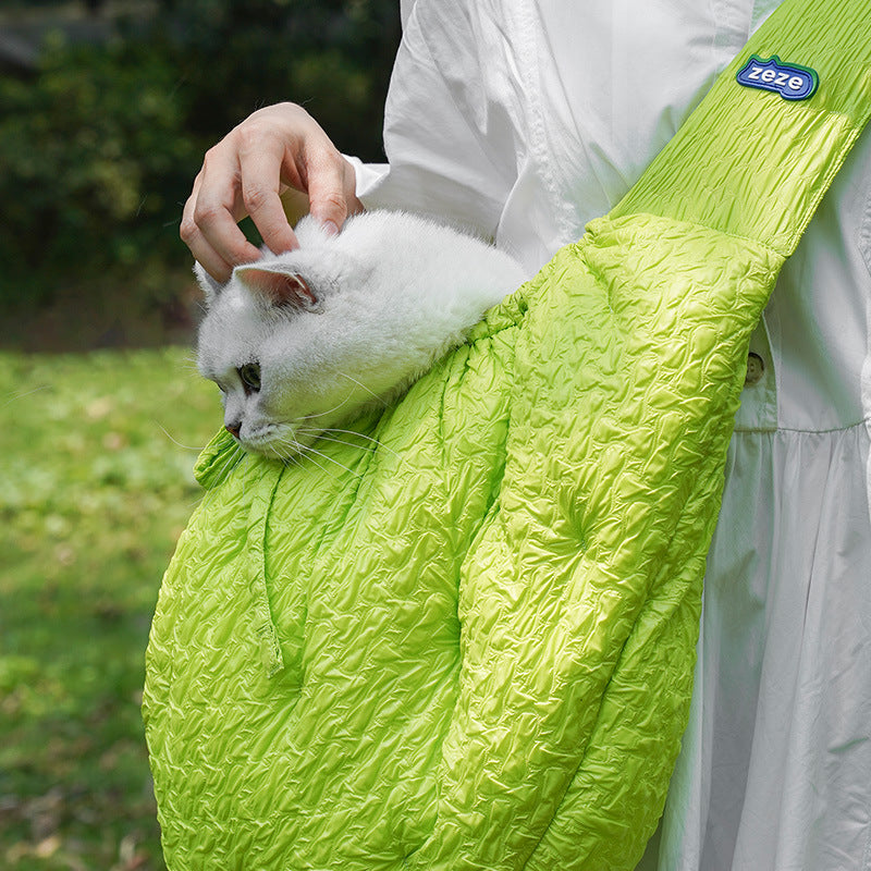 Portable Pet Carrier Shoulder Bag For Small Pets Warm Travel Tote
