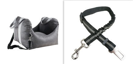 Waterproof Pet Car Seat Carrier Basket Breathable Safety Bag