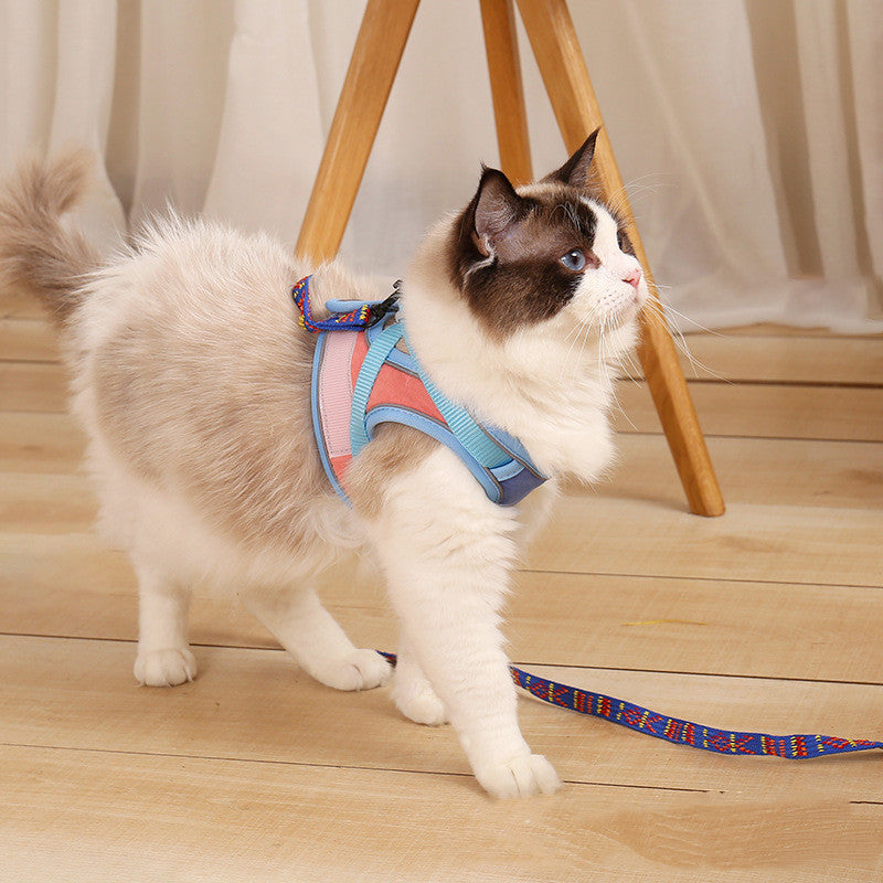 Reflective Anti Escape Pet Harness And Leash Set