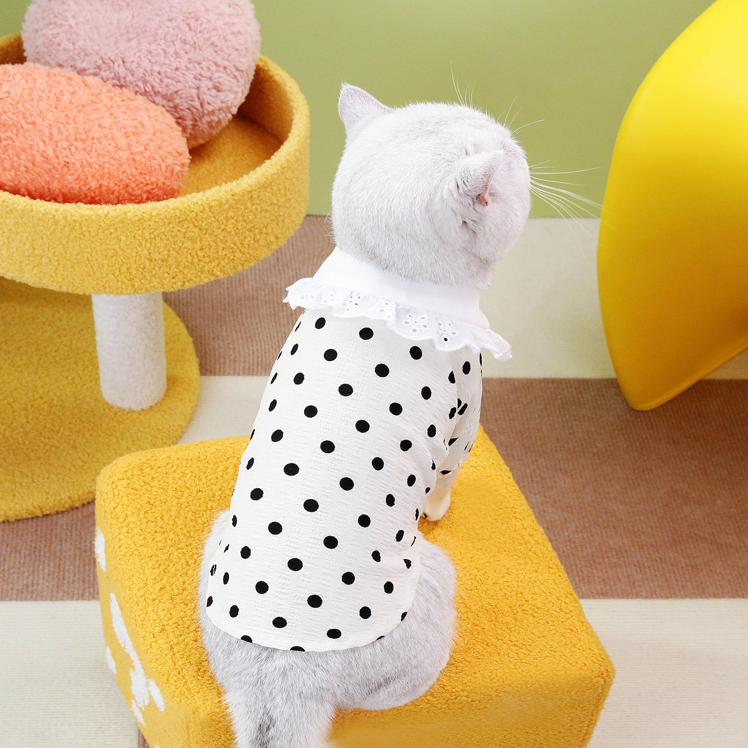 Blue Pet T Shirt Clothing For Small Pets Lightweight Apparel