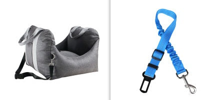 Waterproof Pet Car Seat Carrier Basket Breathable Safety Bag