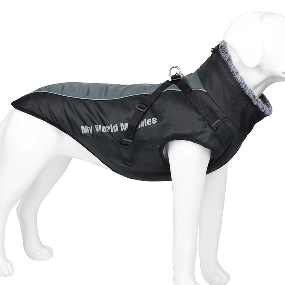 Pet Waterproof Reflective Warm Shell Jacket Apparel