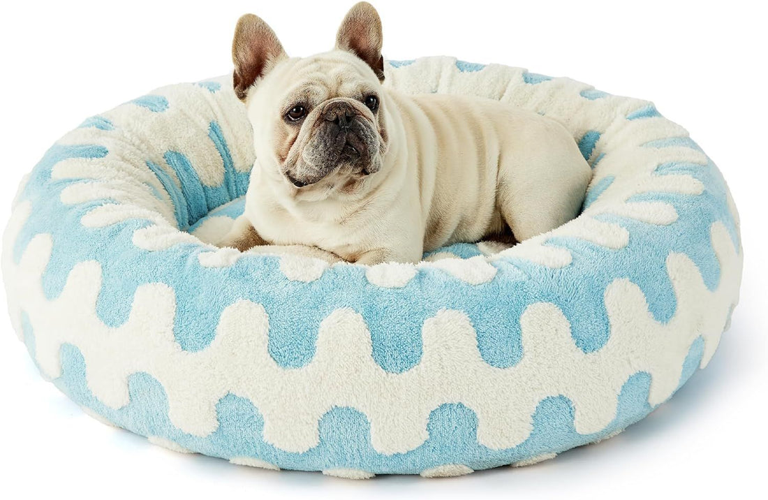 Round All Season Warm Pet Sleeping Bed Cushion