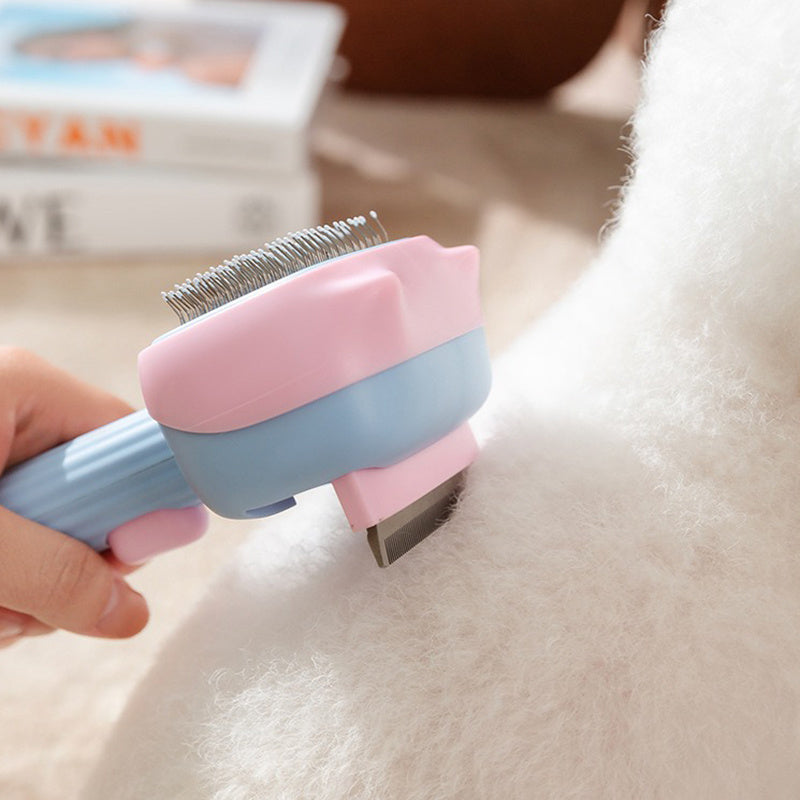 Pet Grooming Deshedding Brush For Hair Removal And Grooming