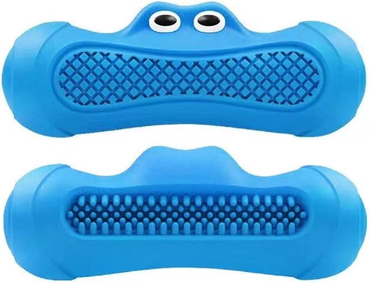Natural Rubber Rugby Pet Chew Toy For Teething And Biting