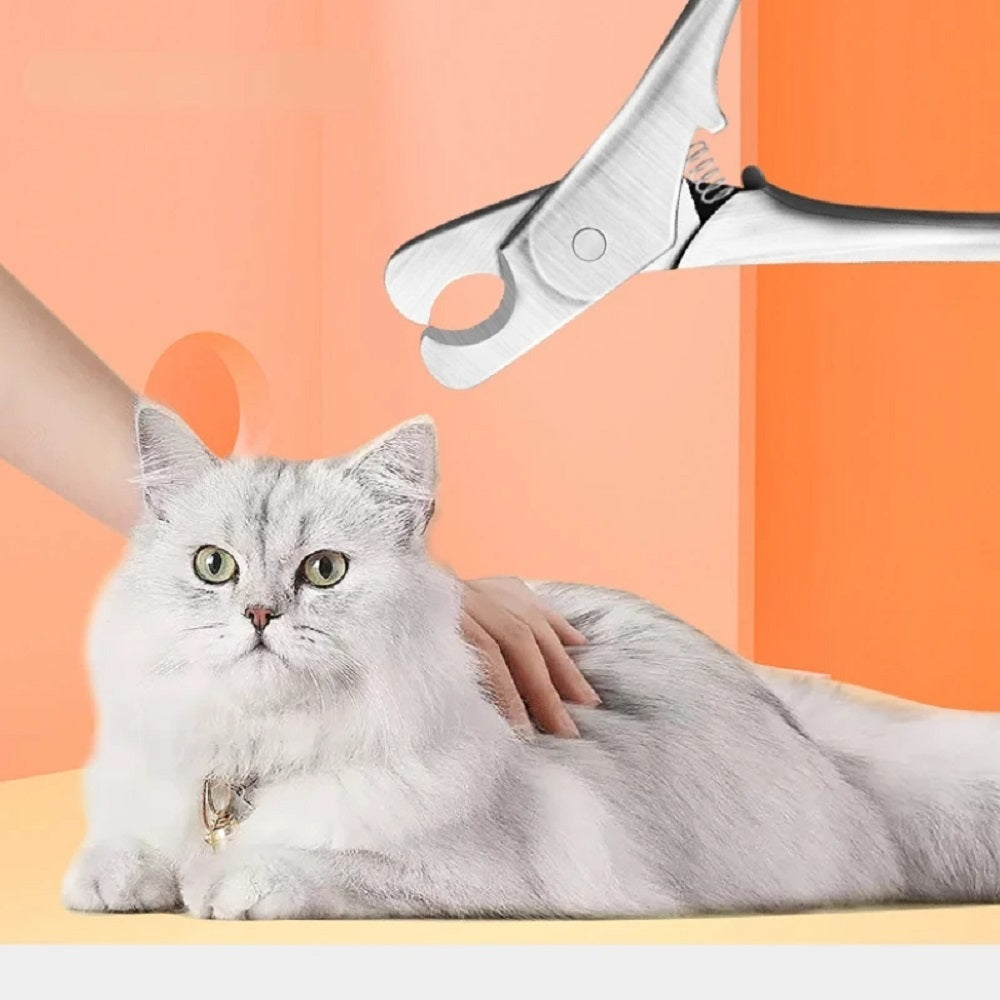 Professional Pet Nail Clipper Safety Stainless Steel Trimmer