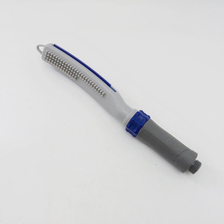 Pet Bath Brush With Water Hose Grooming Tool