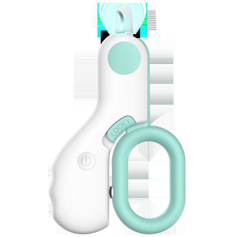 LED Pet Nail Trimmer With Illuminating Guide ABS Design