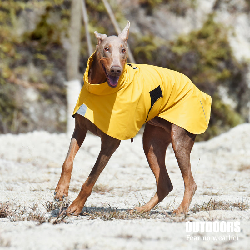 Pet Waterproof Windproof Shell Raincoat Jacket Apparel