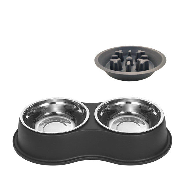 Removable Pet Slow Feeding Bowl For Pets Food Dish
